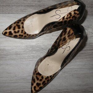 Jessica Simpson Leopard Heels